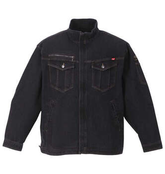 大きいサイズ FORECAST 激ラクデニムブルゾン 5L 6L 7L 8L MC632112-81266 ラッピング可 送料無料 即日発送-0