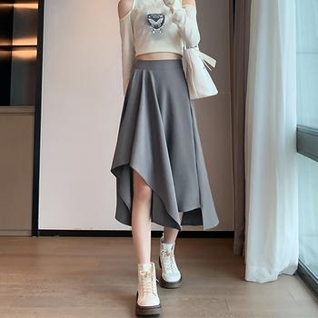 アシンメトリー スカート Aライン 送料無料 即日発送-2