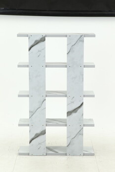 FUGAオープンシェルフ5段 幅900 大理石 送料無料-2