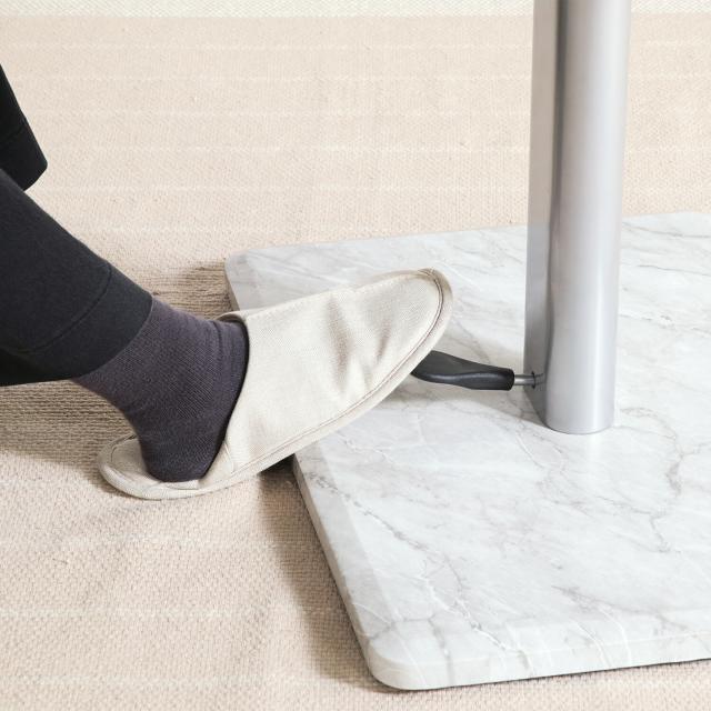 昇降テーブル9050 43?57 大理石 送料無料-4