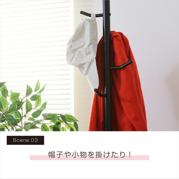 リュックが掛けられるポールハンガー 送料無料-3
