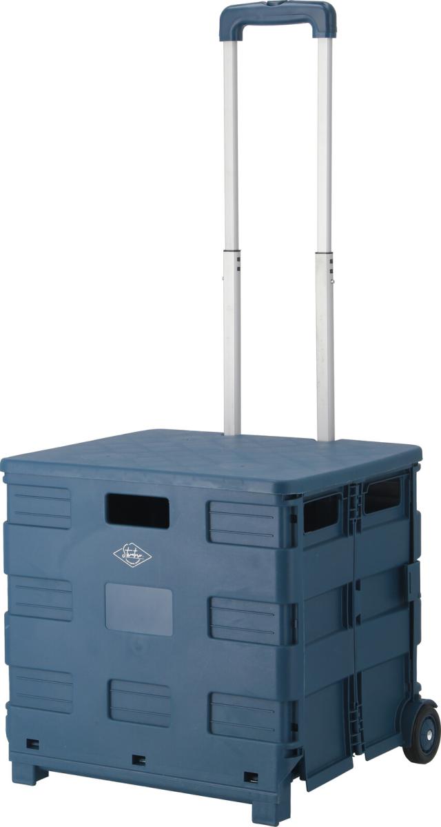 フォールディングキャリーカート L 蓋付き 3セット 送料無料-8