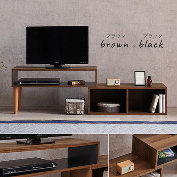 伸縮式TV台VTV 7260BR 送料無料-19