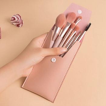 メイクブラシ８本セット携帯用 ケース付き 送料無料 即日発送-6