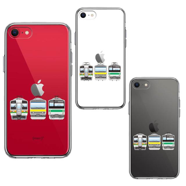 iPhoneSE ケース 第3世代 第2世代 クリア 鉄ちゃん 鉄道ファン スマホケース 側面ソフト 背面ハード ハイ UA19045584-4065 送料無料-1