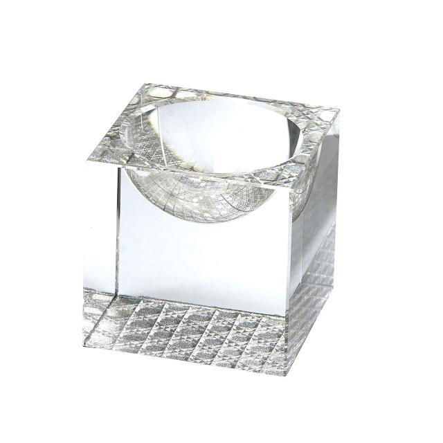 和食器 クリスタルキューブ 硝子強化塗装 ラウンドホール 送料無料-3