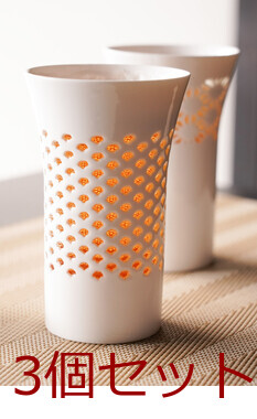 和食器 ほたるタンブラー 波 華 酒器 3セット 送料無料-6