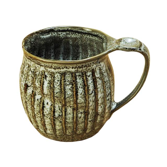 削ぎ目 マグカップ ゆず白 シルバー ゆず赤 送料無料-3