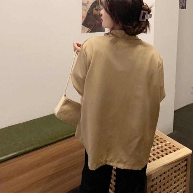 ダブルテーラードジャケットレディース春夏 送料無料 即日発送-9