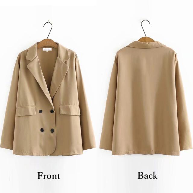 ダブルテーラードジャケットレディース春夏 送料無料 即日発送-2