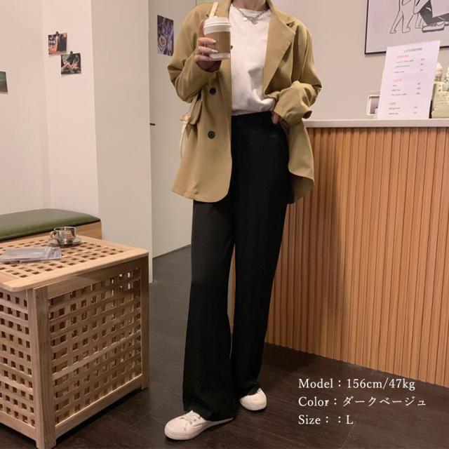 ダブルテーラードジャケットレディース春夏 送料無料 即日発送-7