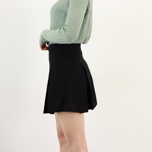 ハイウエスト Aライン ミニスカート 送料無料 即日発送-9