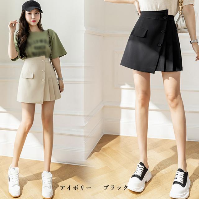 プリーツミニスカート レディース 春夏 送料無料 即日発送-1