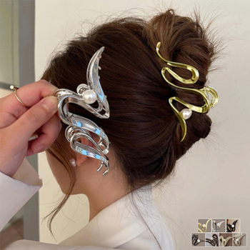 ウェーブヘアクリップ バンスクリップ 送料無料 即日発送-0