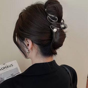 ウェーブヘアクリップ バンスクリップ 送料無料 即日発送-5