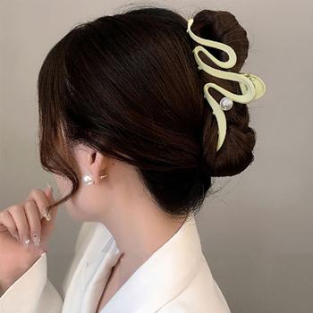 ウェーブヘアクリップ バンスクリップ 送料無料 即日発送-7