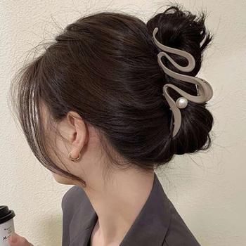 ウェーブヘアクリップ バンスクリップ 送料無料 即日発送-8