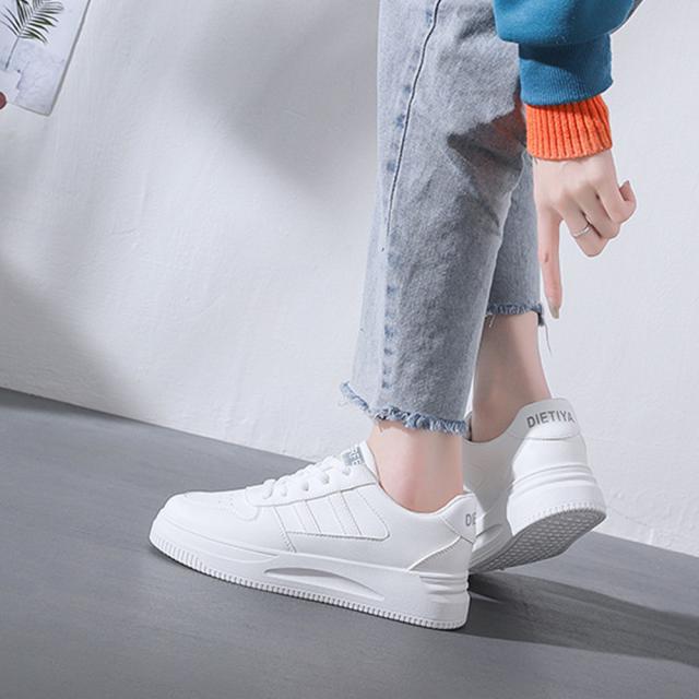 スニーカー ローカットスニーカー 白 レディース 送料無料 即日発送-6