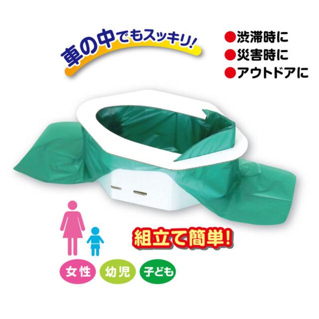 携帯簡易トイレ ミニマルちゃん2 3M2 60 3回分セット 5セット 送料無料-2