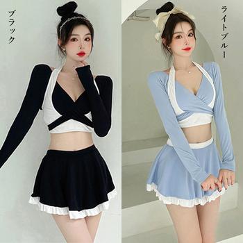 水着 上下タンキニ レディース夏 送料無料 即日発送-1