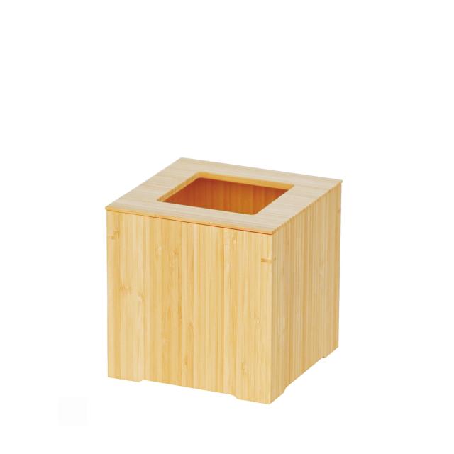 竹 ダストボックス 小 ナチュラル ブラウン インテリア 室内備品 日本製 送料無料-2