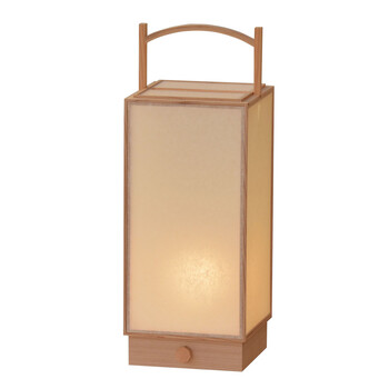 室内行灯 調光スイッチ付 長 手付 インテリア 店舗備品 客室備品 サイン 日本製 送料無料-1