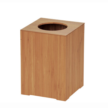 ダストボックス 大 ナチュラル 竹 ブラウン インテリア 室内備品 日本製 送料無料-1