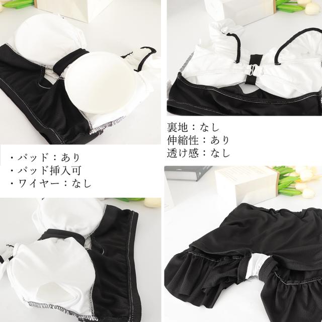 水着 レディース ビキニ2点セットプール 送料無料 即日発送-9