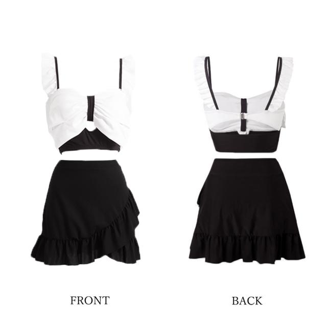 水着 レディース ビキニ2点セットプール 送料無料 即日発送-2