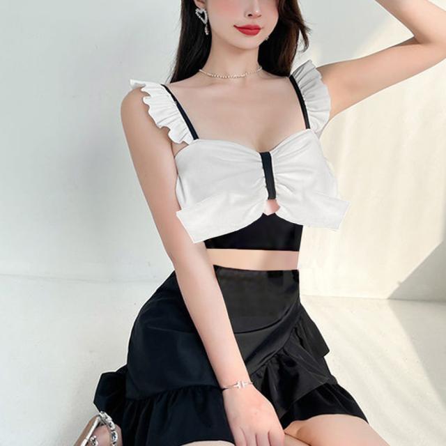 水着 レディース ビキニ2点セットプール 送料無料 即日発送-8