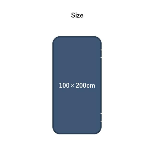 敷パット 室内干し ズレ防止 シングル 約100×200cm ハンガー干し テネス敷パッド 送料無料-8