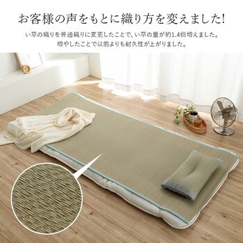 敷きパッド 約70×120cm(ベビー) ブルー 国産 日本製 シーツ さらさら 吸汗 調湿 消臭 お手入れ簡単 いやし 送料無料-6