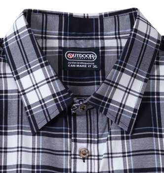 大きいサイズ OUTDOOR PRODUCTS チェック半袖シャツ 7L 8L ラッピング可 送料無料 即日発送-4