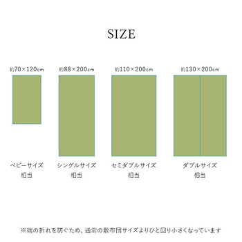 敷きパッド 約88×200cm（シングル） ブルー 国産 日本製 シーツ　さらさら 吸汗 調湿 消臭 お手入れ簡単 いやし 送料無料-7