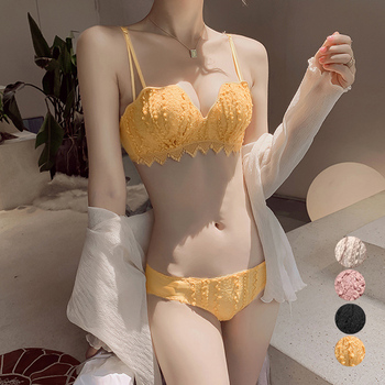 セクシーランジェリーノンワイヤー 送料無料 即日発送-0