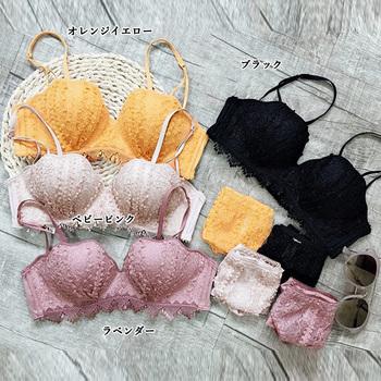 セクシーランジェリーノンワイヤー 送料無料 即日発送-1