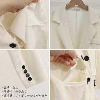 テーラードジャケットレディース春アウター 送料無料 即日発送-3