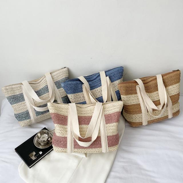 かごバッグ ナチュラル トートバッグ 夏 送料無料 即日発送-9