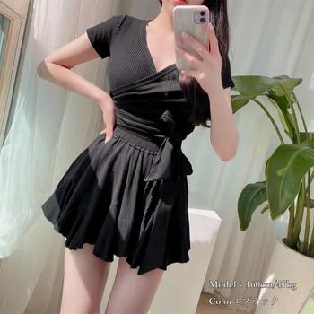 セパレート水着 カシュクール風上下セット 送料無料 即日発送-4