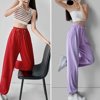 スウェットパンツ レディースカラーパンツ 送料無料 即日発送-6