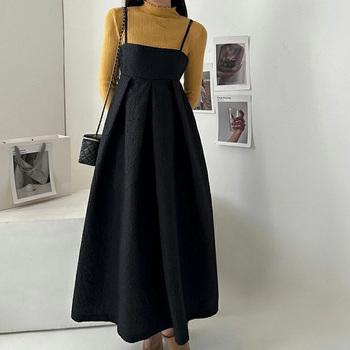 ジャガードウェーブキャミワンピース 送料無料 即日発送-2