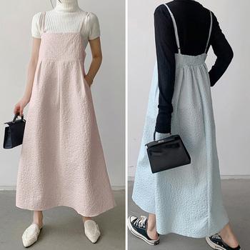 ジャガードウェーブキャミワンピース 送料無料 即日発送-6