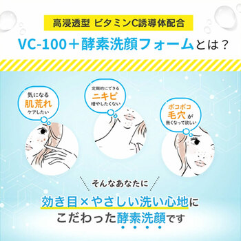 アイサム VC 100 クリアブライト 酵素洗顔フォーム 150g 5個セット 送料無料-3
