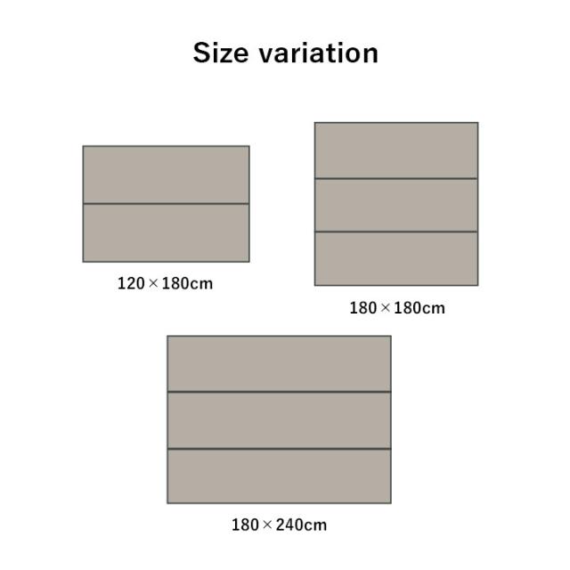 ラグ い草ラグ カーペット夏用 約120×180cm 自然素材 節電 ギャベル柄 シンプル おしゃれ 湿度調節 消臭効果 NSリンク 送料無料-7
