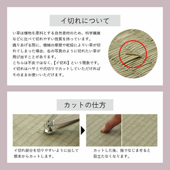 クッション ベンチパッド い草 チェック柄 調湿 空気清浄 お手入れ簡単 リープ ベンチパッド 送料無料-15