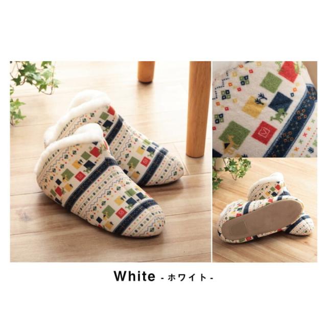 ルームシューズ スリッパ もこもこ あったか ギャベ ギフト プレゼント ビータ 甲高 送料無料-6