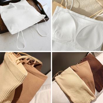 カップ付きキャミソール ブラトップ 送料無料 即日発送-3