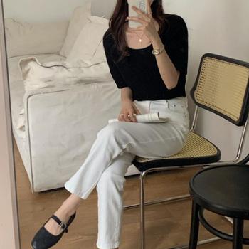 半袖 サマーニット レディースニットソー 送料無料 即日発送-2