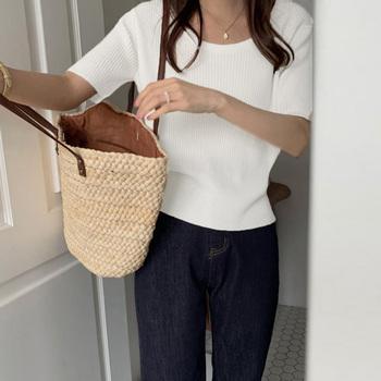 半袖 サマーニット レディースニットソー 送料無料 即日発送-3