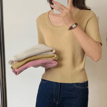 半袖 サマーニット レディースニットソー 送料無料 即日発送-5